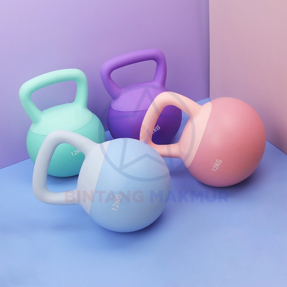 Kettlebell Dumbbell 2KG 4KG 6KG 8KG 10KG 12 KG Olahraga Gym Rumah Kebugaran Barbel Mini Dumbbell