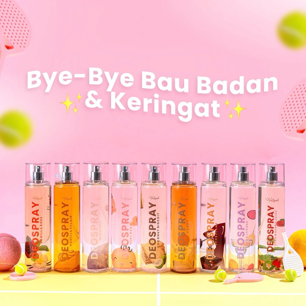 HOLIGRELS DEODORANT SPRAY JUMBO! BIG SIZE DEOSPRAY 275ml Holigrel Deo Spray Tawas Sirih Deodoran untuk Ketiak dan Bau Badan