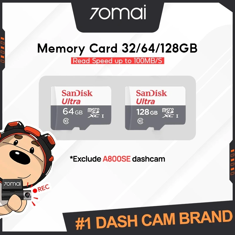 Memory Card 64/128GB Class 10 100 Mbps Micro SD Kartu Memori sd card