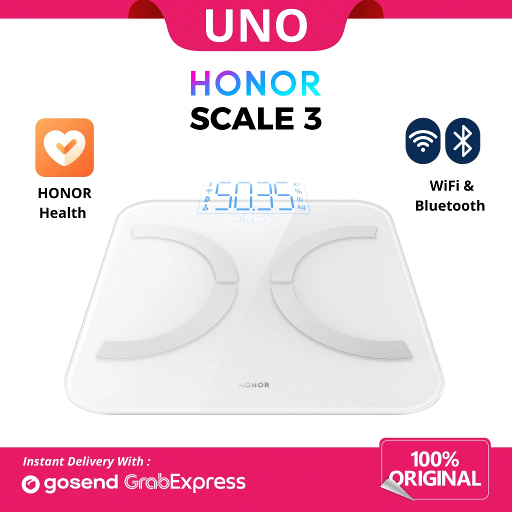 Honor Scale 3 Smart Body Fat Scale Timbangan Digital WiFi Bluetooth