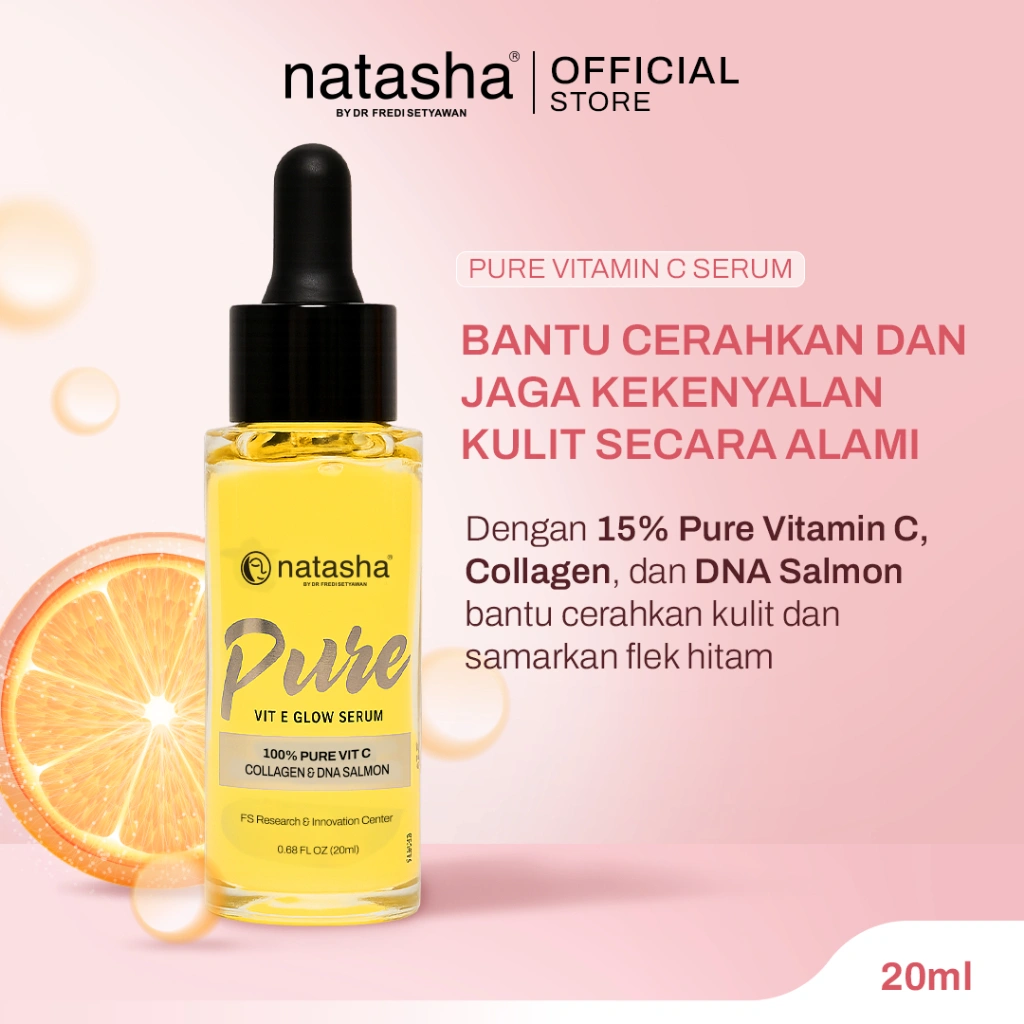 Natasha by dr Fredi Setyawan Pure Vit C Glow Serum
