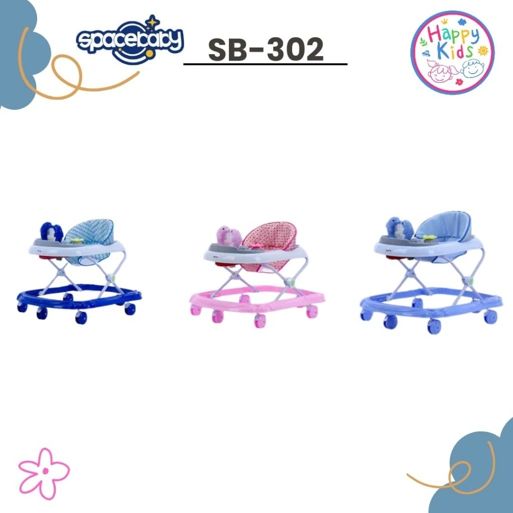 SPACE BABY BABY WALKER  SB-302 DOLPHIN // SB-303 SAPI  // SB-304 STEERING WHEEL //SB-306 RATTLE/ /WALKER SB 307 RUSA // SB-308 STEERING CAR//SB-309 RATTLE//SB-310