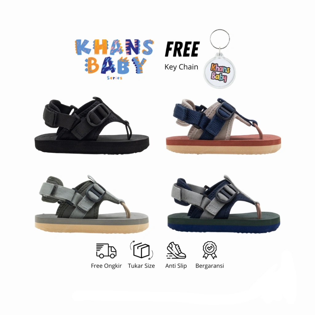 KHANS Baby - Sandal Jepit Gunung Anak Bayi - Butch Series