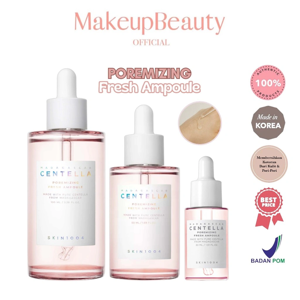 SKIN1004 MADAGASCAR Centella Poremizing Fresh Ampoule 100ml | 50ml | 30ml