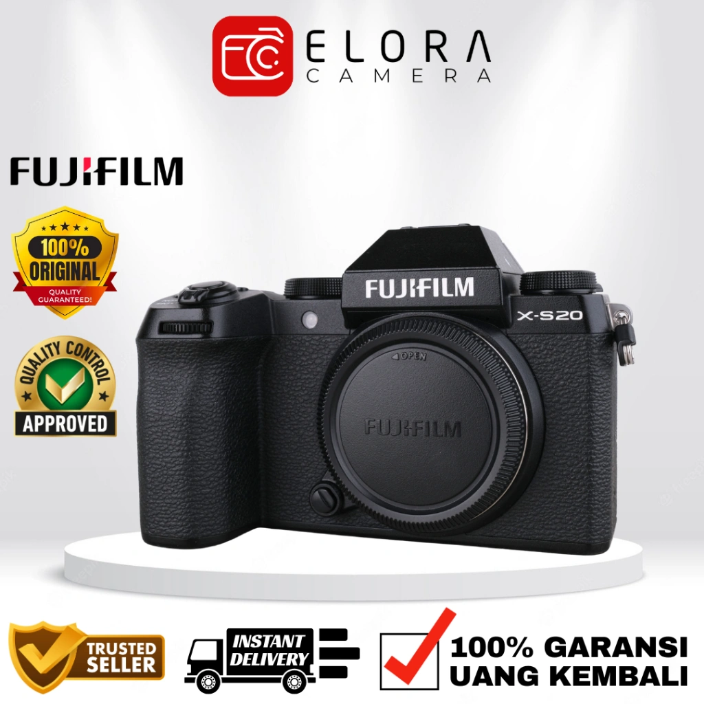 Fujifilm X-S20 Body Only / Kamera Mirrorless Fujifilm XS20 Body Only / Fujifilm XS-20 X S20 XS 20 Kit BO