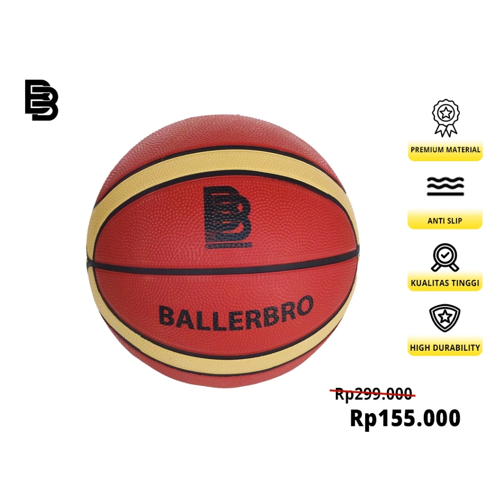 Bola Basket Ballerbro RX7 (Rubber)