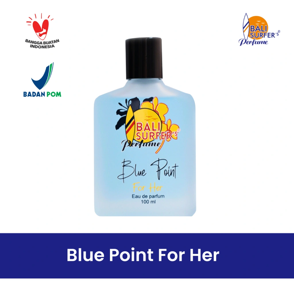 Bali Surfers Perfume - Blue Point For Her 100 ML & 37 ML Eau de Parfum