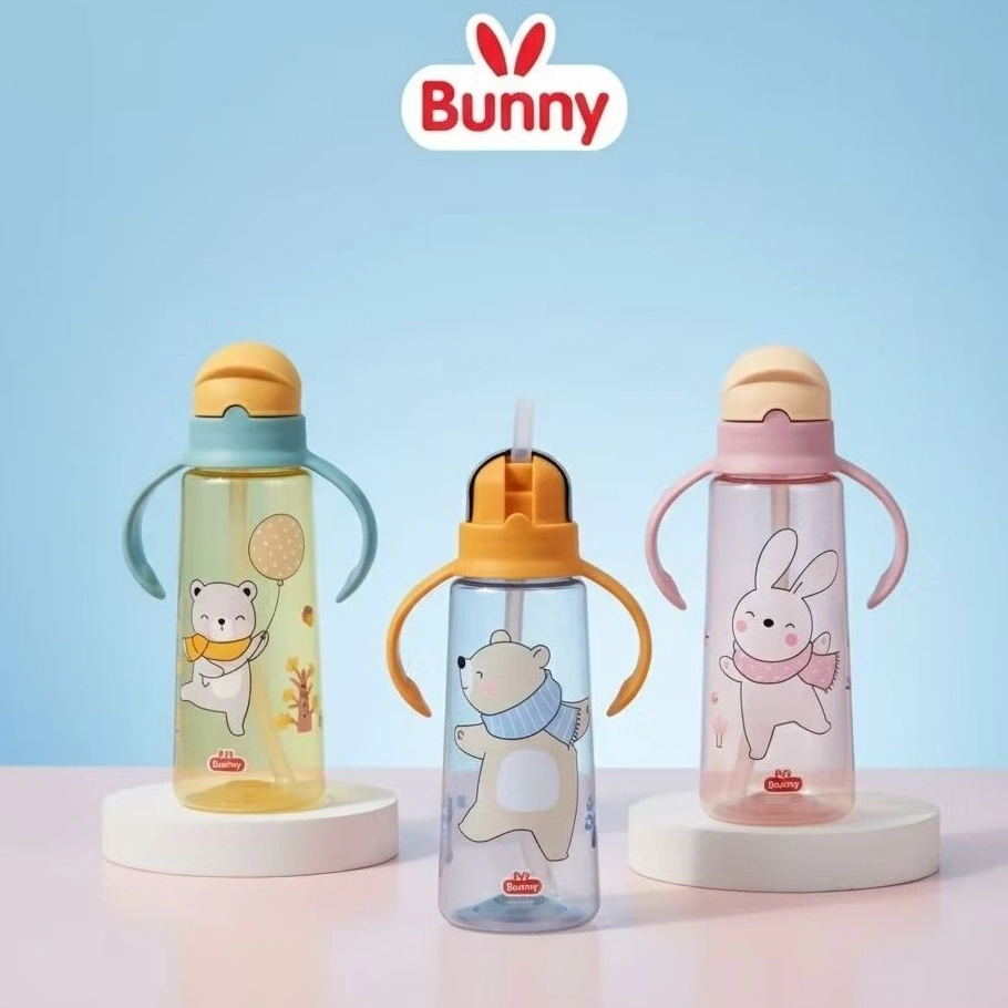 Lusty Bunny ADG-0011 Training Cup With Straw 270ml - Botol Minum Bayi Anak