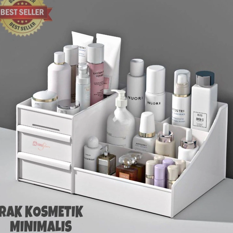 Rak Kosmetik Drawer Kotak Penyimpanan Makeup Organizer / RAK KOSMETIK / STORAGE BOX