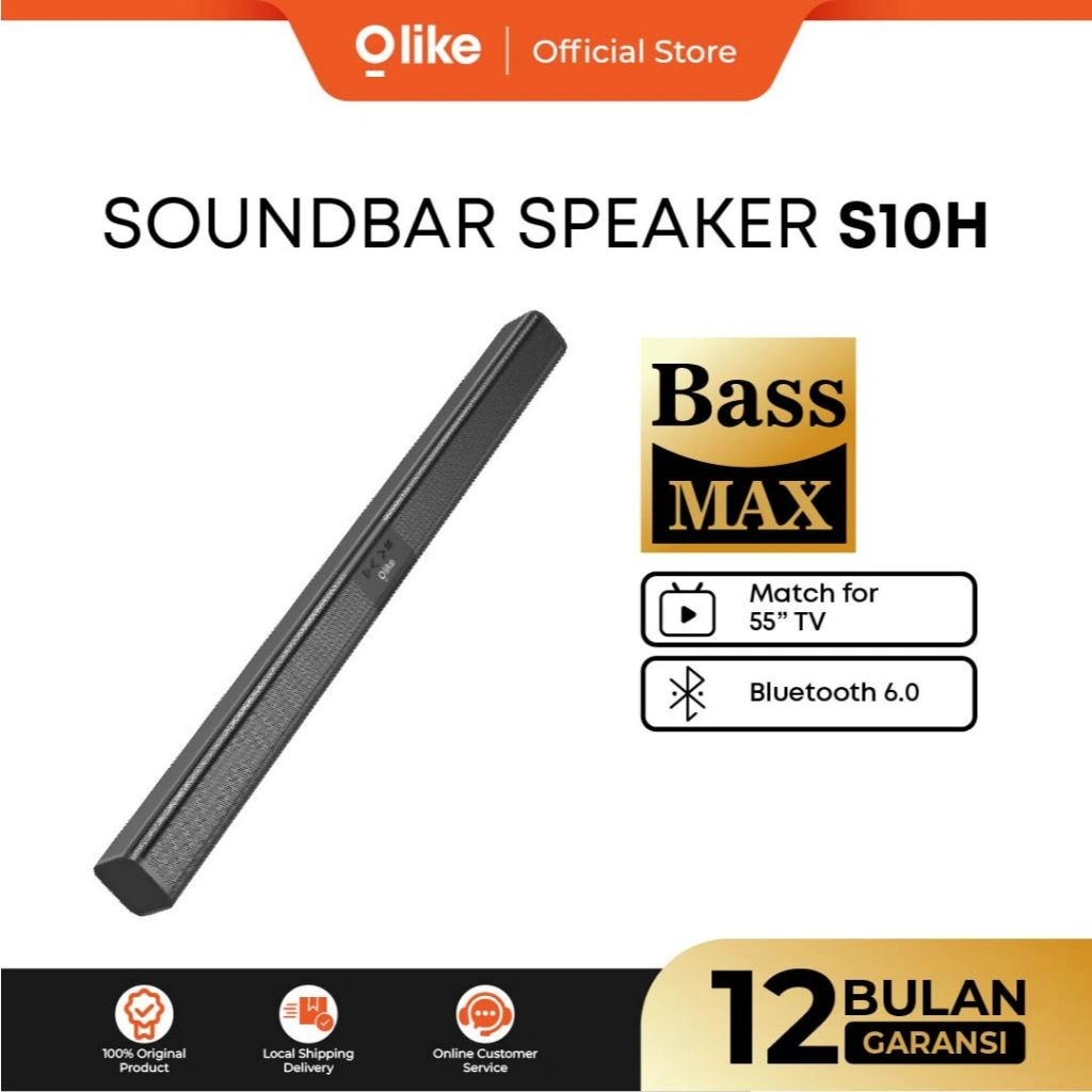 [NEW PRODUCT] Olike Speaker Soundbar TV S10H 10W Subwoofer Bluetooth 6.0 Bass Max Immersive Tech