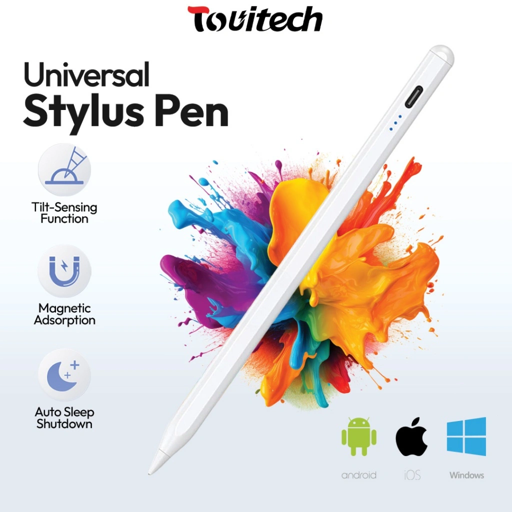 Stylus Pen Universal Tablet IOS Palm Rejection Auto Sleep TSP01