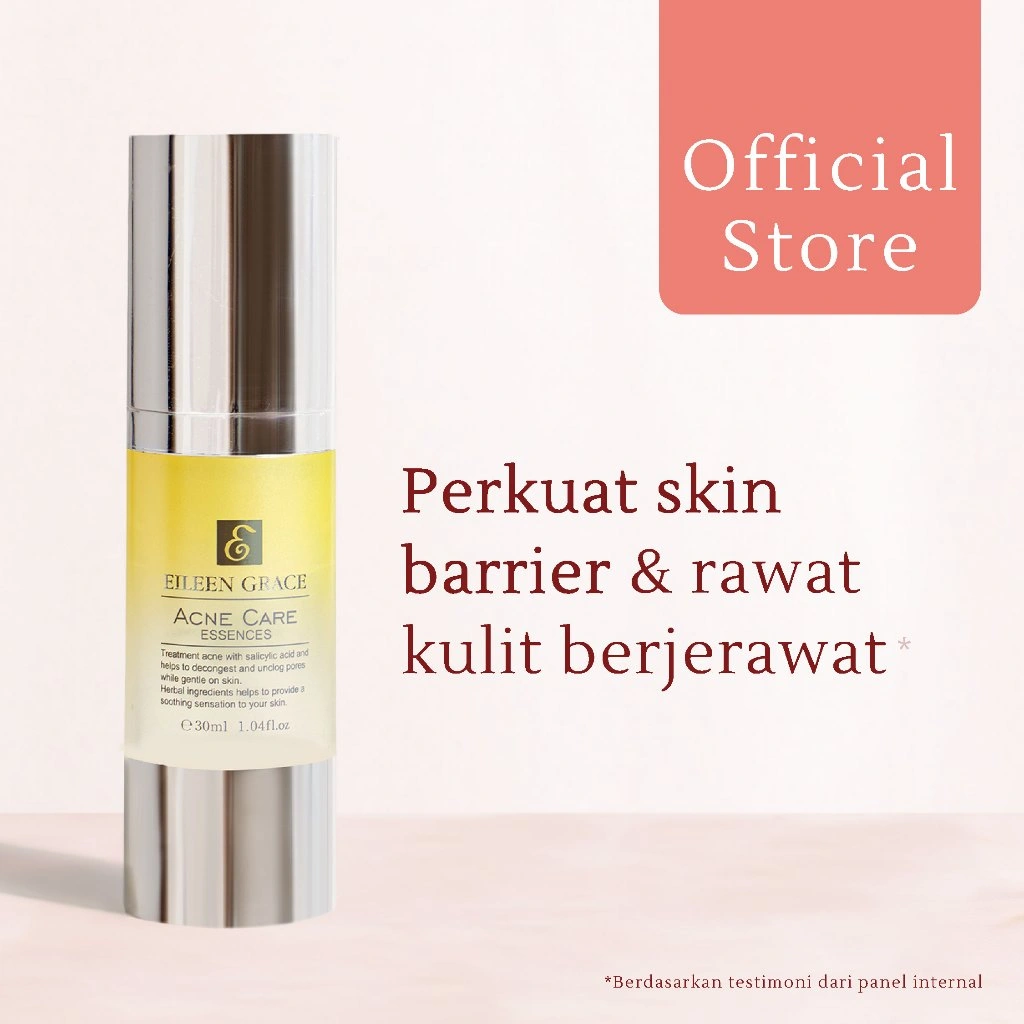 EILEEN GRACE - Acne Care Essences 30 ml | Kulit kering, berminyak & sensitif | Jerawat | Bekas jerawat | Rawat kulit berjerawat | Kulit kering | Hydrating | Cooling | Perkuat skin barrier | Calming & Soothing - Acne Care Essence