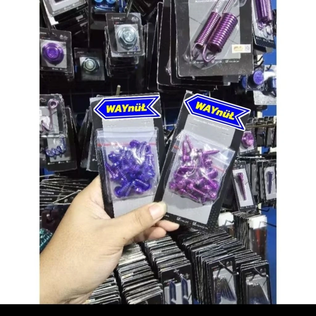 Baut body yamaha titanium 1 pack isi 20 biji original vietnam