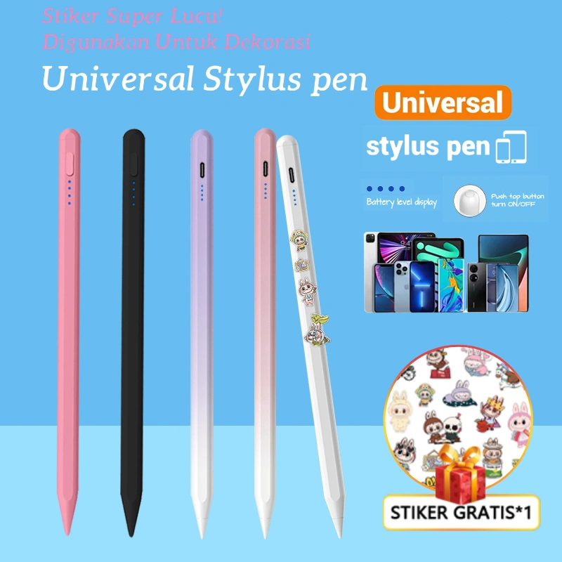 Stylus Pen for iPad Andorid Tablet Samsung Huawei /Xiaomi Touch Screen Anti-Mistouch Active Pencil