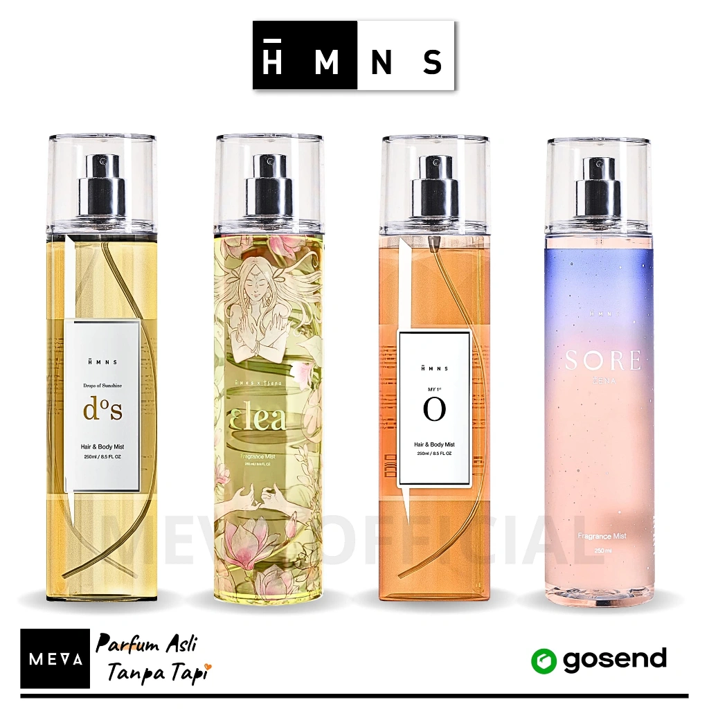 HMNS | HAIR & BODY MIST FULL SIZE 250ml DOS / My1stO / Symphony of Flower / Fairytale Fantasy