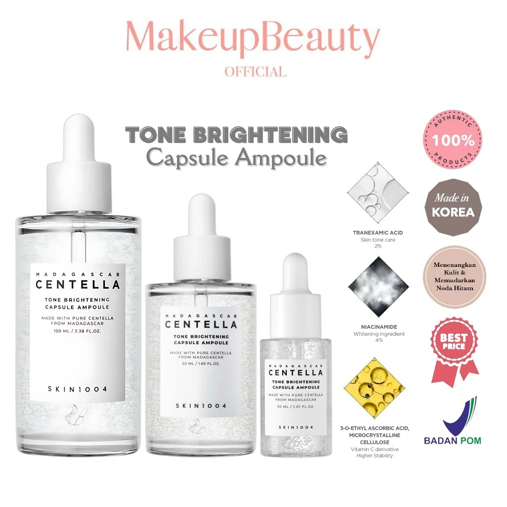 SKIN1004 Madagascar Centella Tone Brightening Capsule Ampoule 100ml | 50ml | 30ml