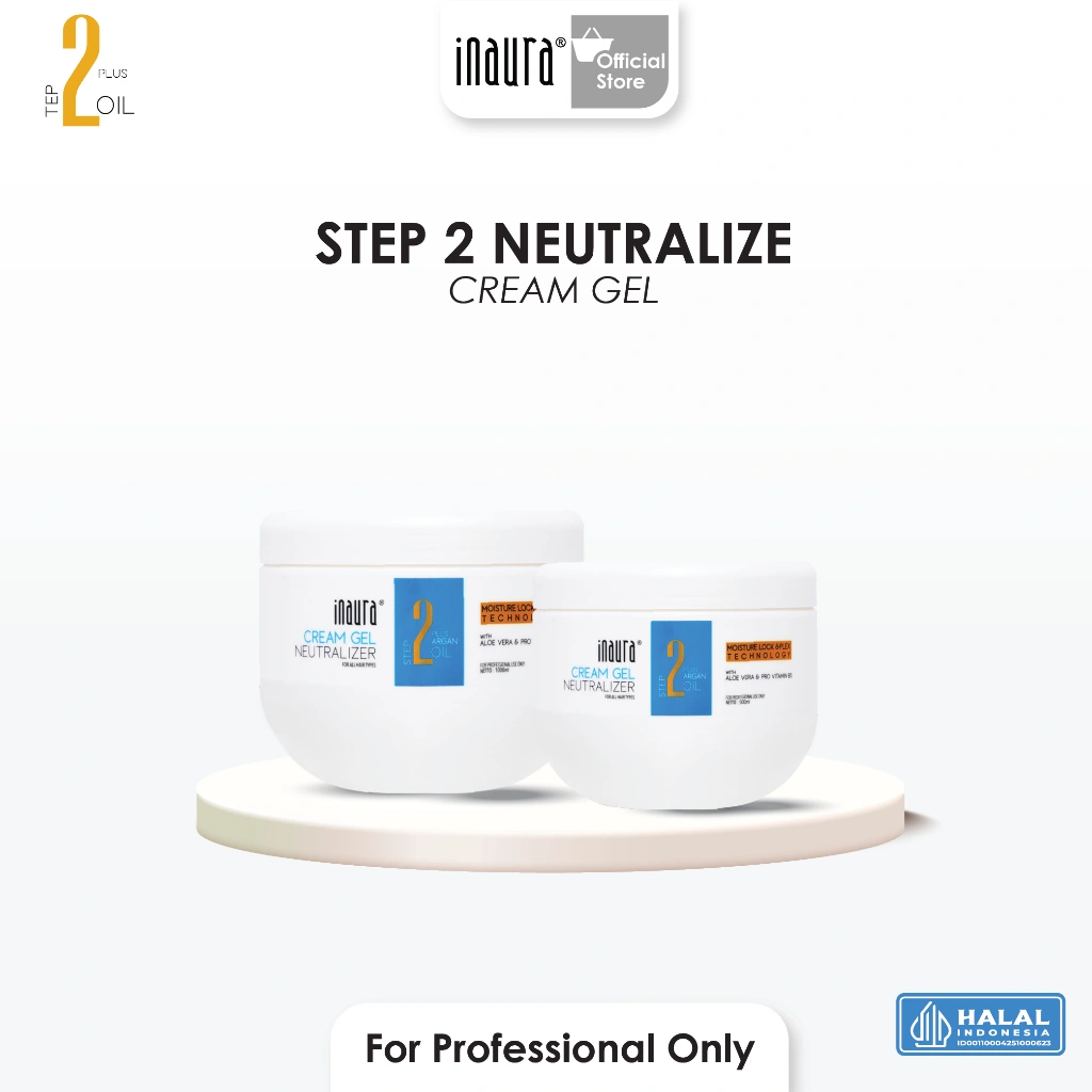 Inaura Cream Gel Neutralizer (Step 2) (500ml,1000ml)