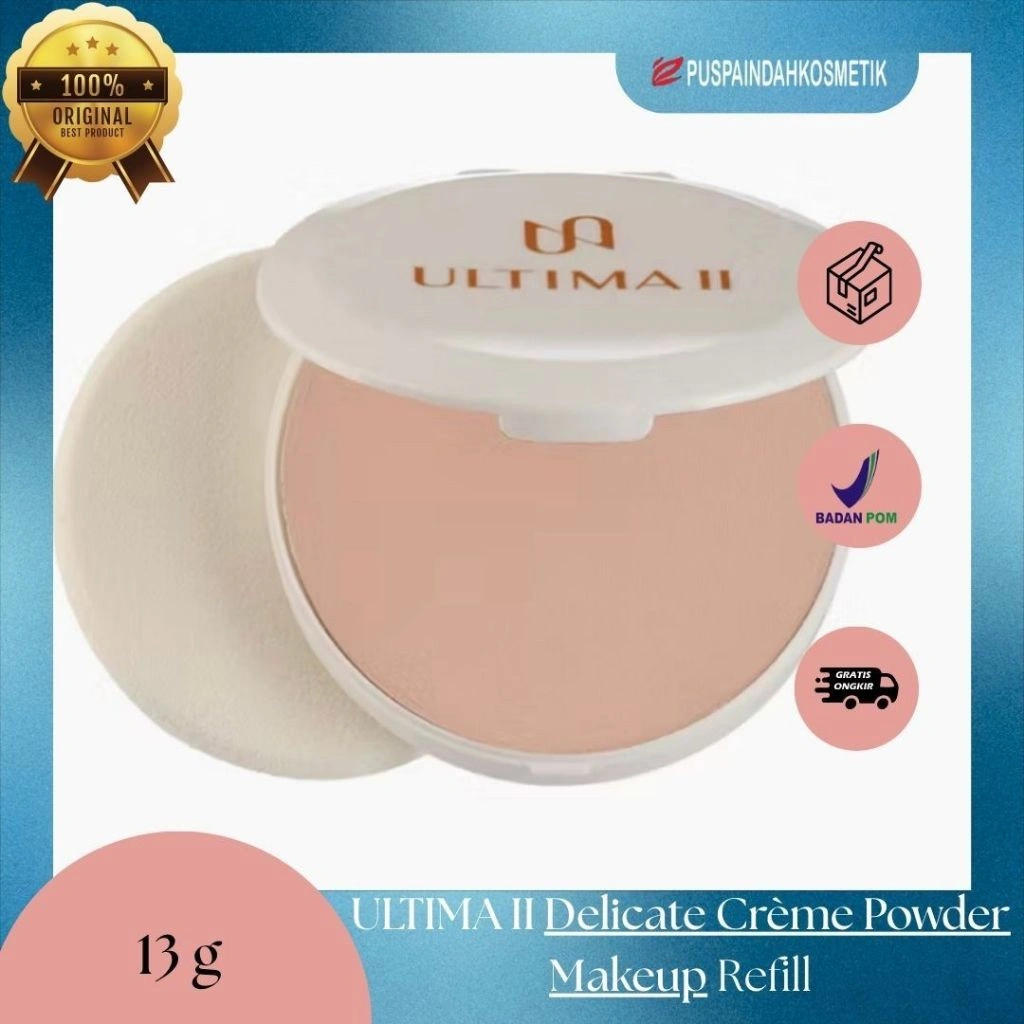 ULTIMA II REFILL DELICATE CREAM POWDER MAKEUP 13G