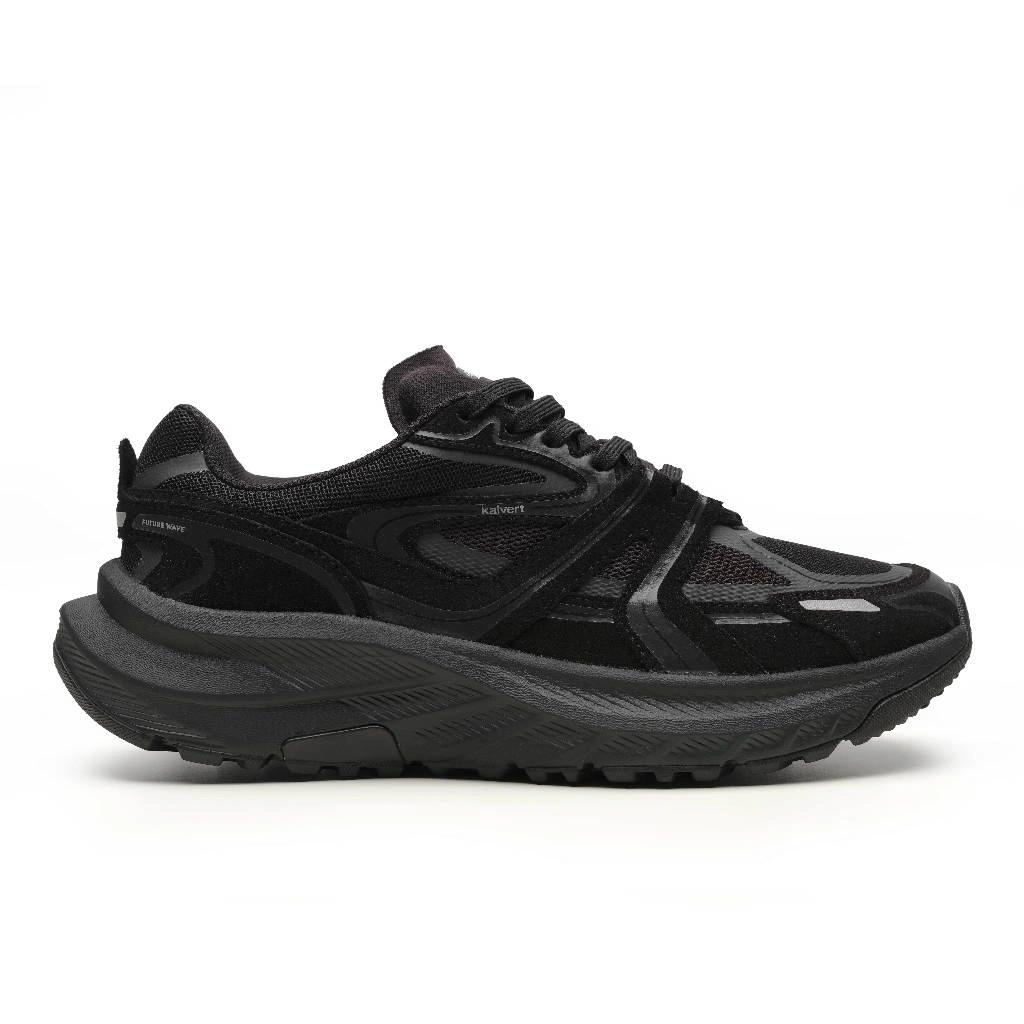 Kalvert - Future Wave - Sepatu Sneakers Sportstyle - All Black