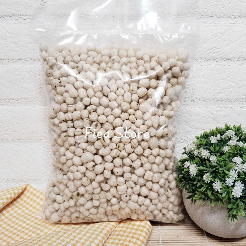 Pilus Kletuk Kucai Khas Tegal 500 gram/ Pilus Taburan Bakso, Soto, Mie dll