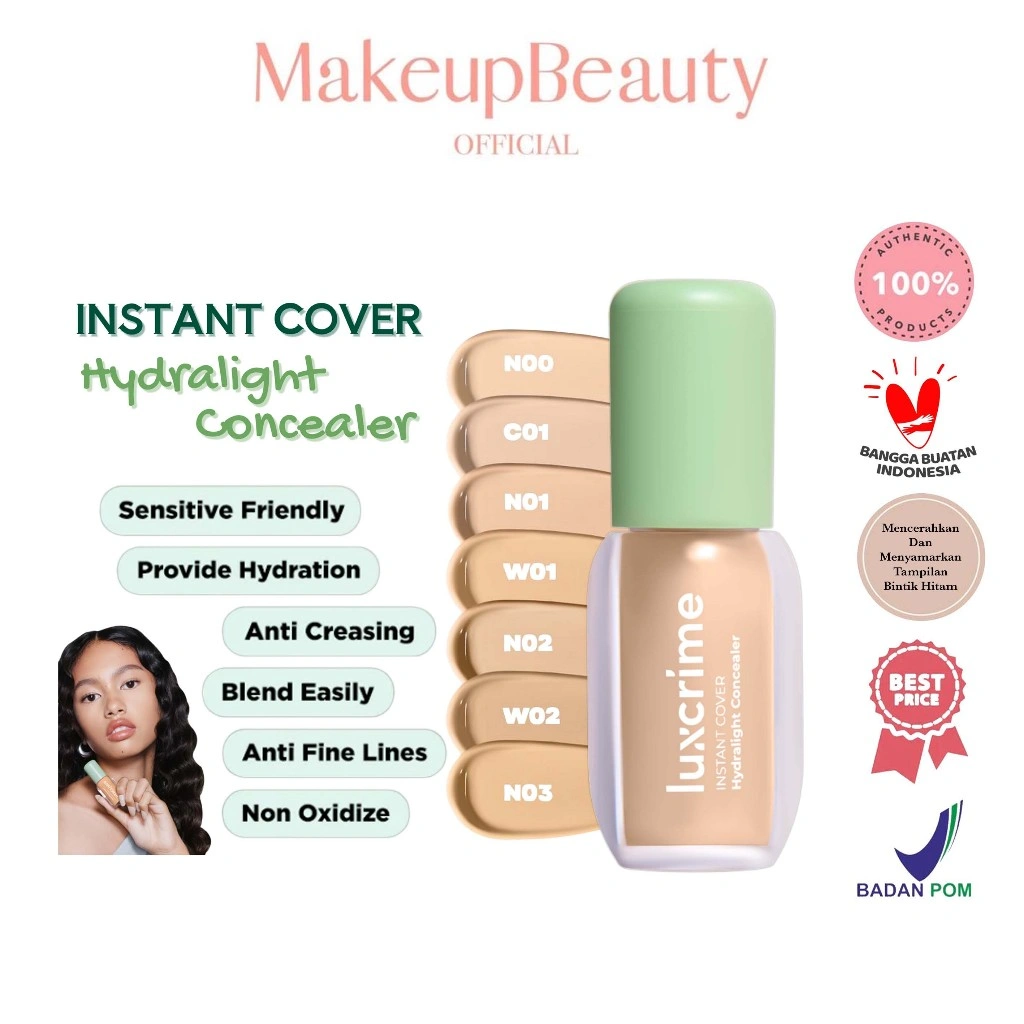 LUXCRIME Instant Cover Hydralight Concealer