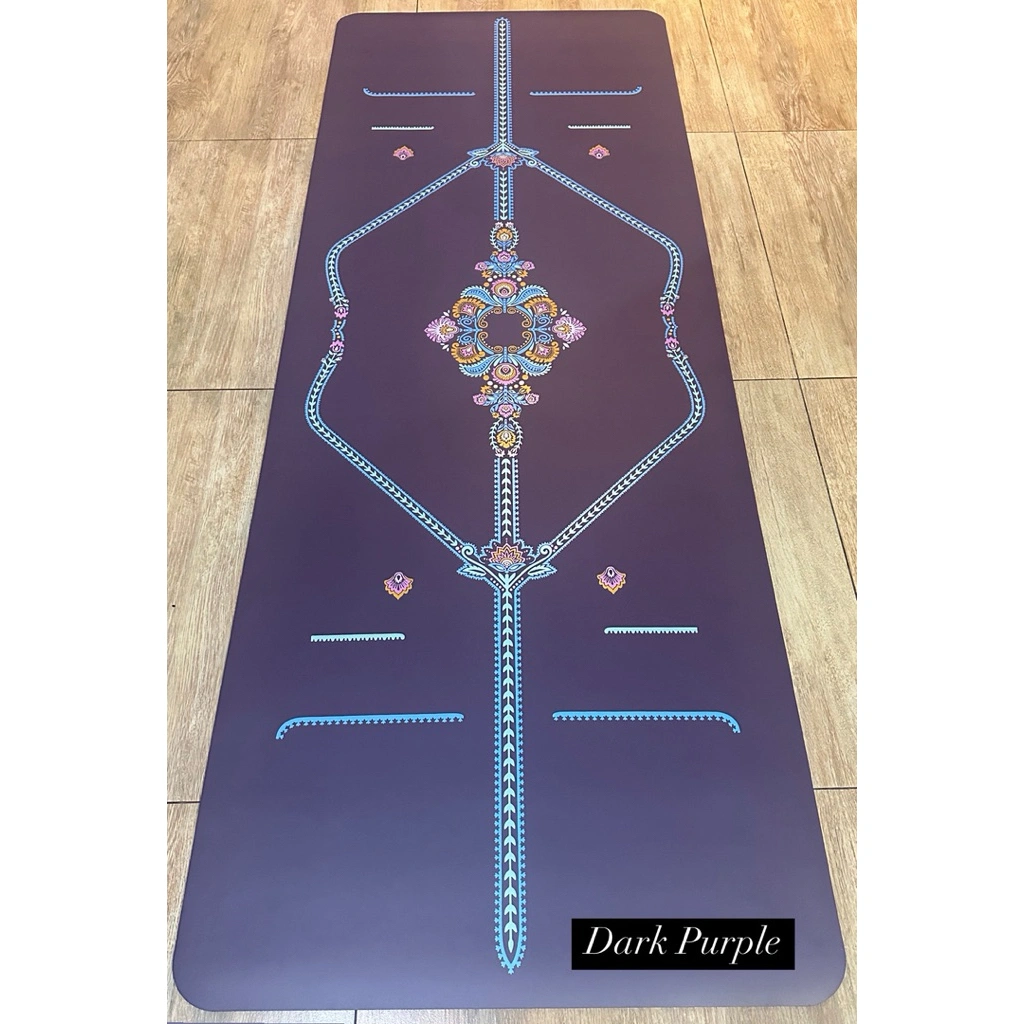Matras Yoga Premium Karet PU High Quality Mat Olahraga Matras Fitness 4,5mm