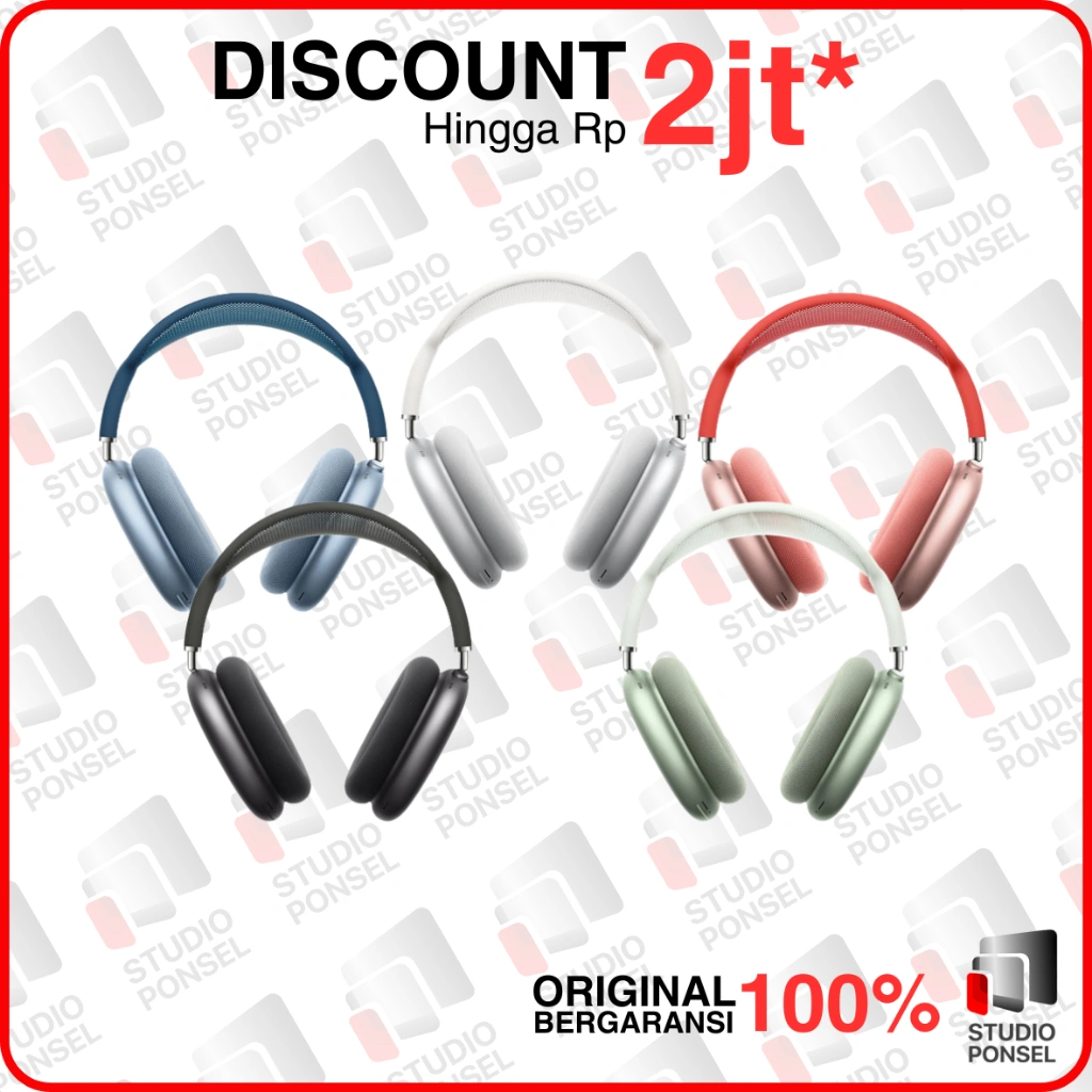 Apple AirPods Max / Air Pods Max White Black Red Green Blue Resmi Pro