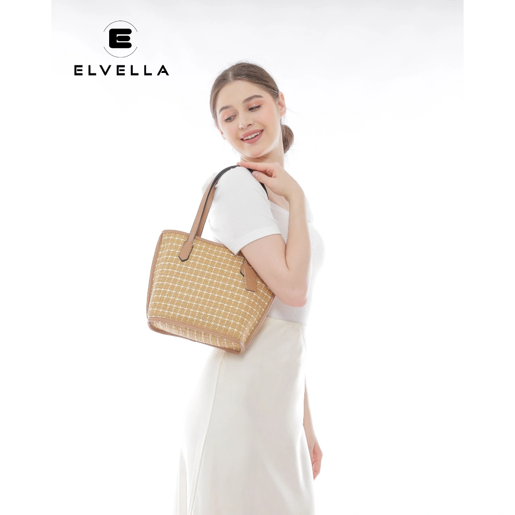 ELVELLA Tas Shoulderbag Wanita Nora Tote Bag Luxury Women's