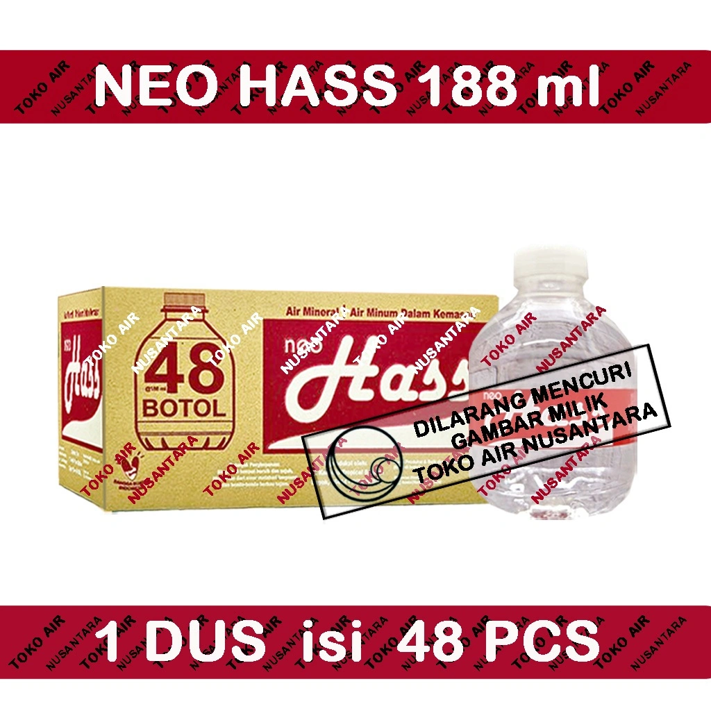 Neo Hass 188 ml Botol Mini - Air Mineral