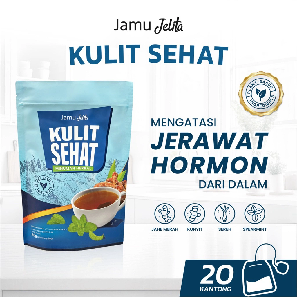 jamu jelita KULIT SEHAT minuman untuk kesehatan kulit