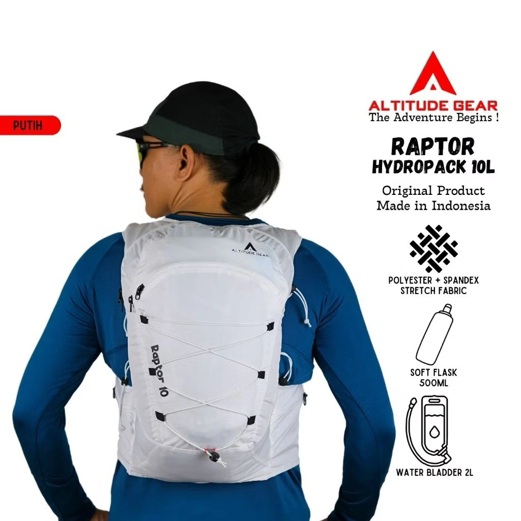 Hydropack Vest Trail Running Altitude Gear Raptor 10 / Mountblank Equator 10 Original