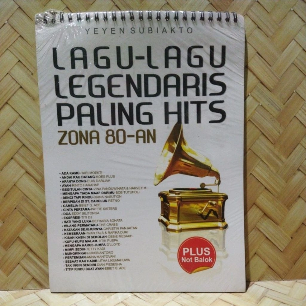 Lagu lagu legendaris paling hits zona 80-an. plus not balok.