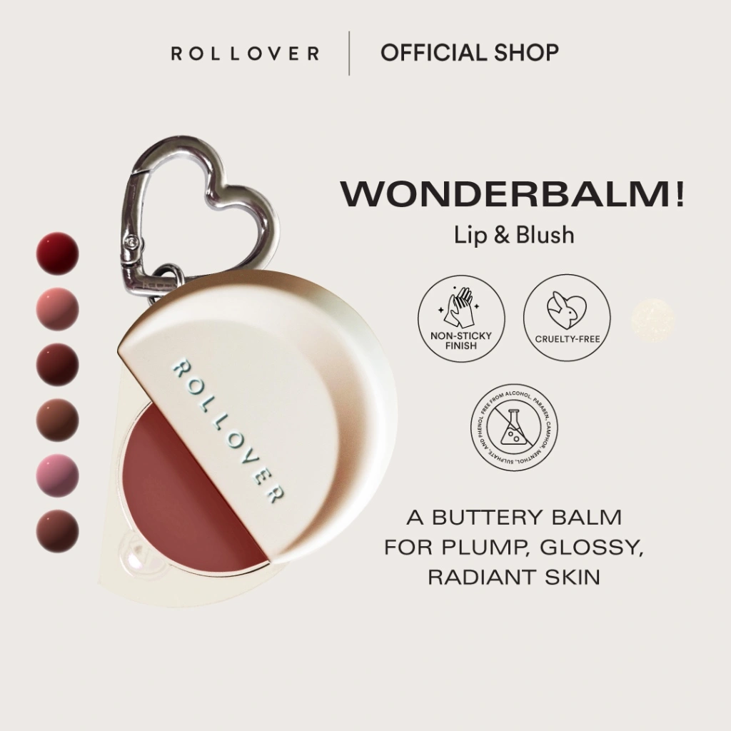 Rollover Reaction - WONDERBALM! 2in1 For Lip & Blush Glow Healthy Skin Effect