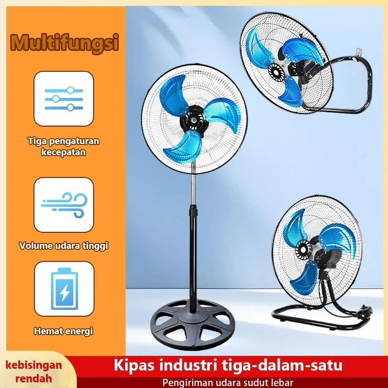 YEEXi Kipas angin Tornado 18 INCH JUMBO 3IN1 kipas angin besar /kipas angin/kipas besi/kipas angin berdiri/stand fan