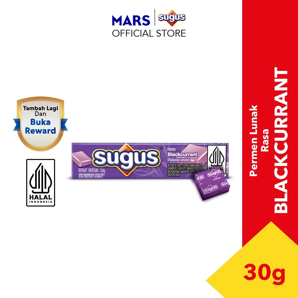 SUGUS Stick Blackcurrant 30g