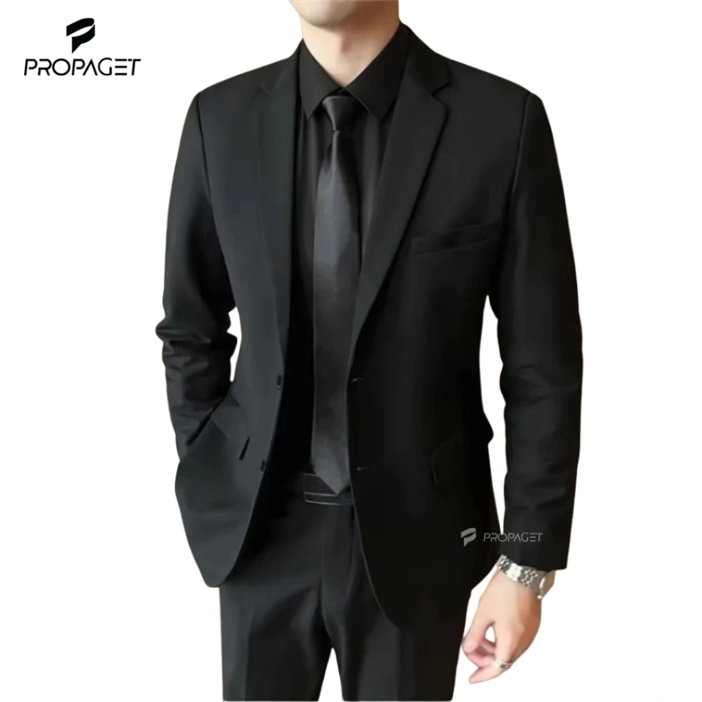 Propaget - Jas Pria Blazer Pria Jas Nikah Jas Wisuda Jas Formal Pria Slimfit
