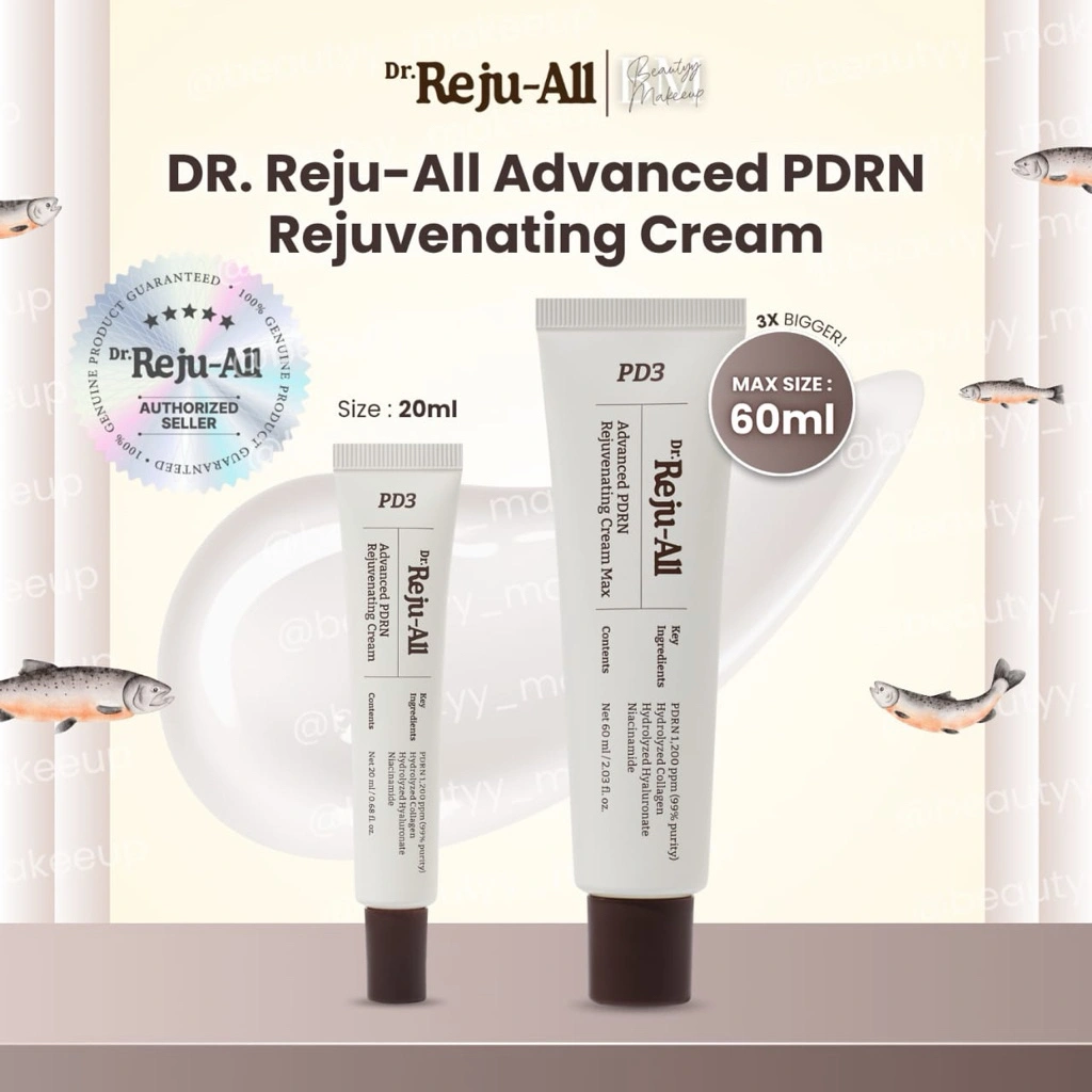 [BPOM] [OFC PARTNER] Dr. REJU - ALL ADVANCED PDRN REJUVENATING CREAM 20ML [RENEWAL]