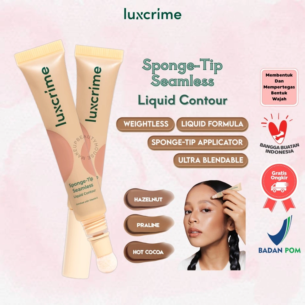 LUXCRIME Sponge -Tip Seamless Liquid Contour