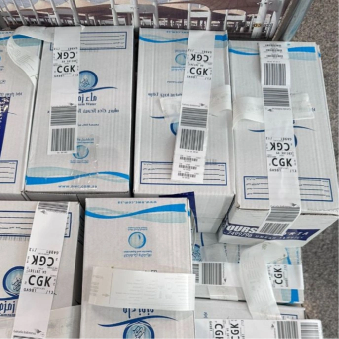 PROMO!! Air Zamzam 5L barcode berlogo pesawat / Air zamzam from Saudia / Air zamzam Original 100%