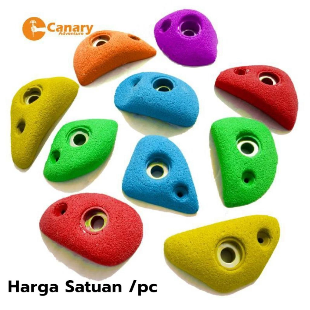 Poin Panjat Tebing Satuan Mini Size Boulderan Wall Climbing Dinding Mini Size Canary Adventure