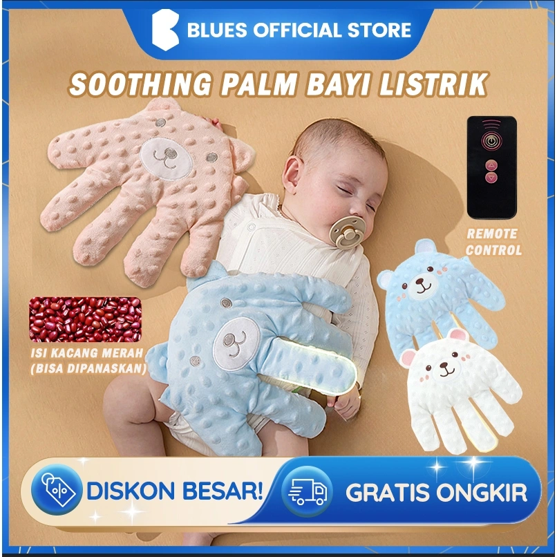 Soothing Palm Bayi Listrik/Alat Tepuk Bayi Tidur Bentuk Tangan/Anti Startled Baby/Anti-Flatulence/Automatic Clapping/membujuk bayi untuk tidur