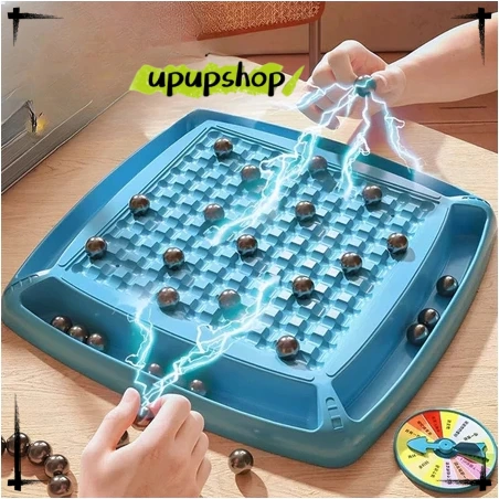 MAINAN ANAK SNI BATTLE MAGNETIC CHESS  - MAINAN CATUR BOLA MAGNET BOARD GAME FAMILY - UKURAN BESAR - MAINAN VIRAL