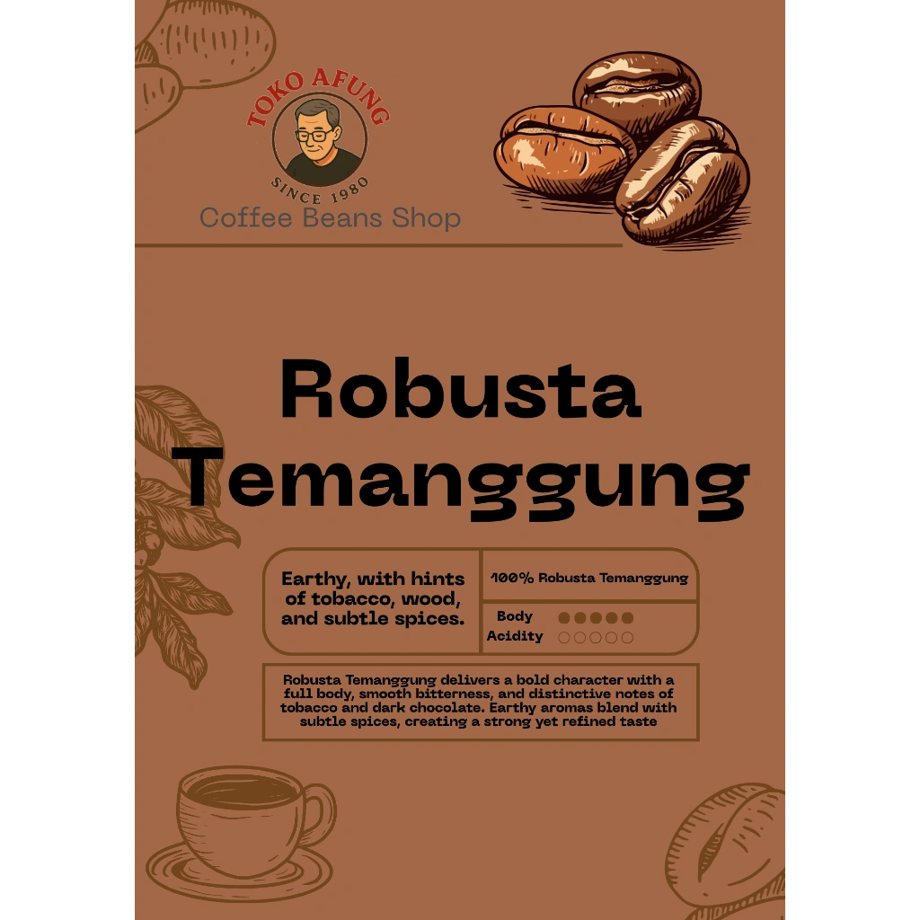 *NEW ARRIVAL* Toko Afung - Kopi Robusta Temanggung