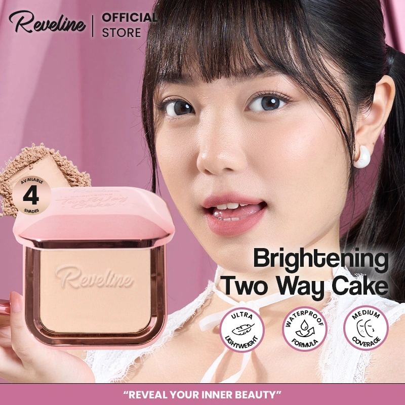 Reveline Brightening Two Way Cake | Bedak TWC