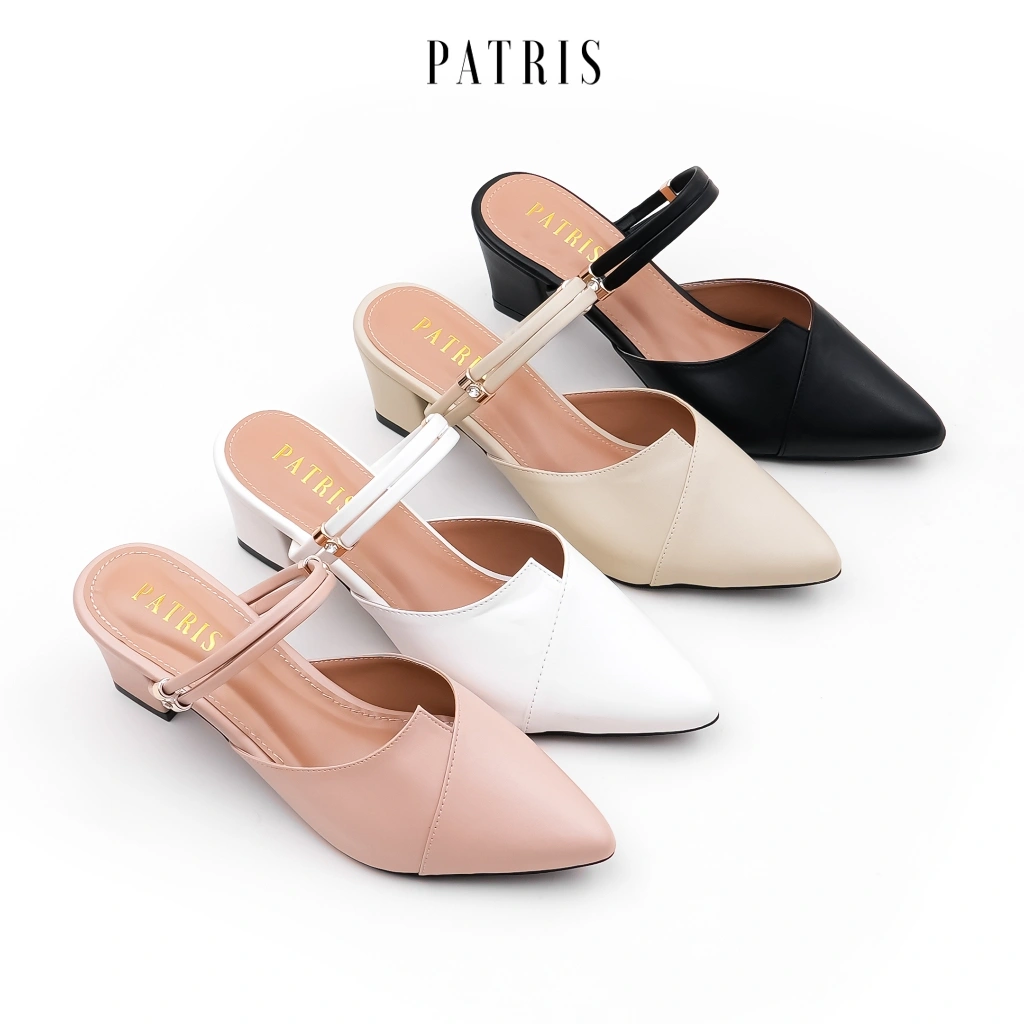 PATRIS Aileen Mules Wanita Heels / Hak 5 Cm