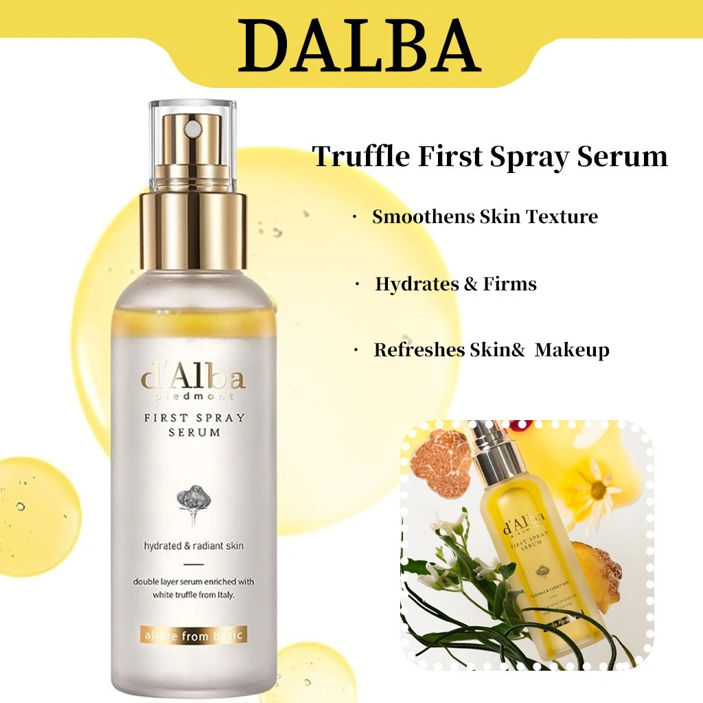 D'ALBA White Truffle First Spray Serum 100ML - Anti Aging, Hydrating, Untuk Kulit Kering