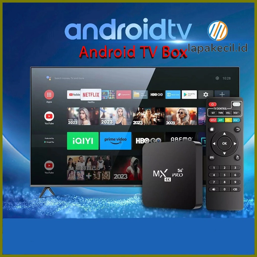 MX PRO Android TV Box MX Pro WIFI 4G+32G digital Stb TV BOX Smart TV 4K Ultra HD