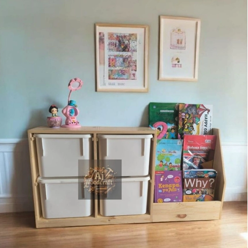 Rak Mainan Mini Trofast Rak Buku Tempat Storage Minimalis