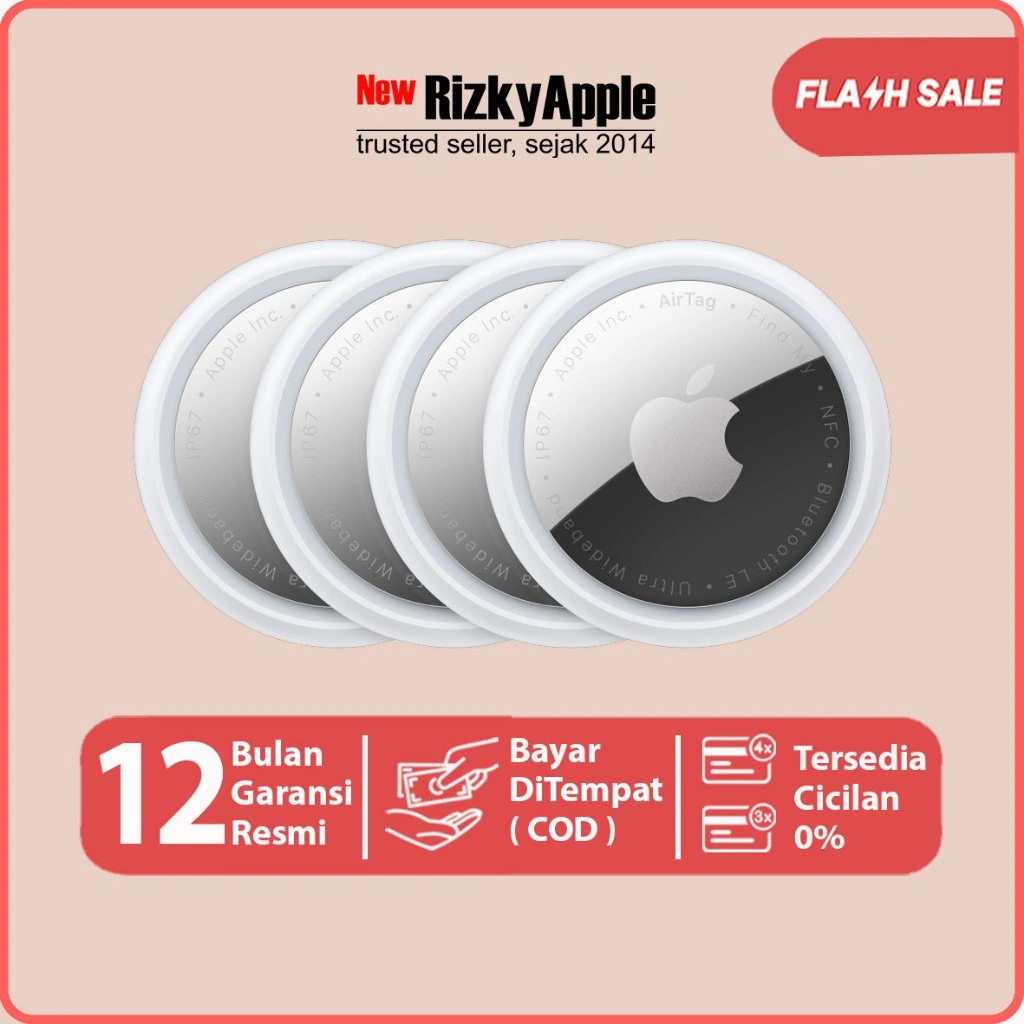 Apple AirTag 4 Pack Finder Tracking Smart Tracker Finder Smart Tag GPS