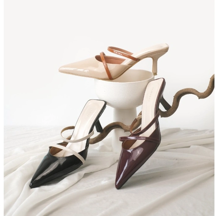 CLOXVOX - Seline Heels Sepatu Hak Tinggi 7cm Wanita Casual